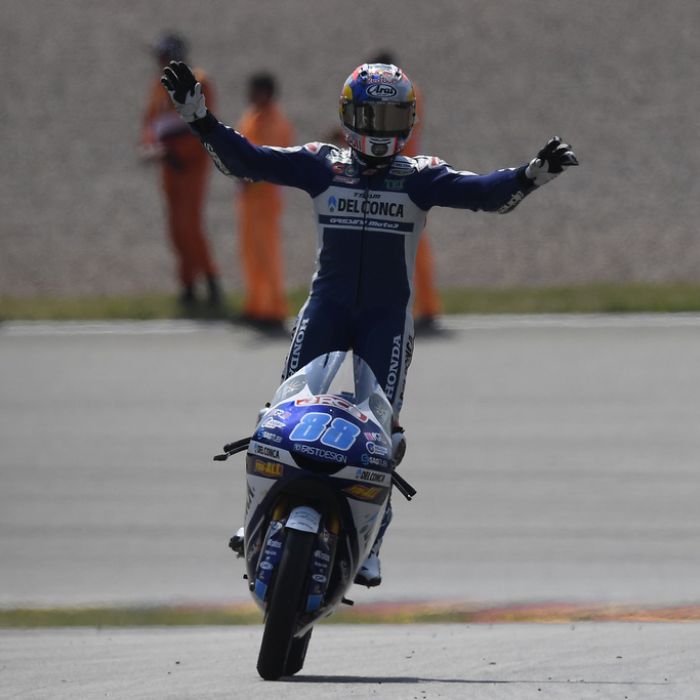 JORGE MARTIN FIRST AT THE SACHSENRING GP