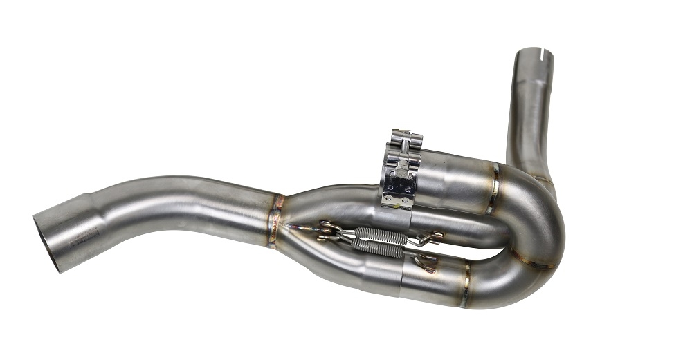 GPR exhaust compatible with  Aprilia Shiver 900 2017-2020, Decatalizzatore, Decat pipe 