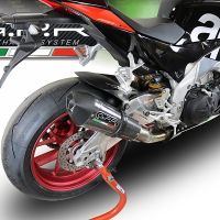 GPR exhaust compatible with  Aprilia Rsv4 1100 Racing Factory 2019-2020, GP Evo4 Poppy, Homologated legal slip-on exhaust including removable db killer, link pipe and catalyst 