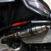 GPR exhaust compatible with  Artic Cat Wild Cat 1000  2012-2014, Deeptone Atv, Homologated legal slip-on exhaust including removable db killer and link pipe 