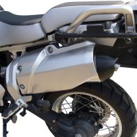 GPR exhaust compatible with  Yamaha Xt 1200 Z Supertenere 2017-2020, GP Evo4 Poppy, Homologated legal slip-on exhaust including removable db killer and link pipe 