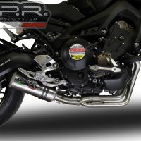 GPR exhaust compatible with  Yamaha Mt-09 Tracer 900 2017-2020, M3 Inox , full system exhaust legal for UK and non-EU countries including removable db killer 