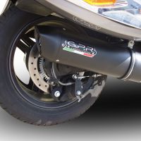 GPR exhaust compatible with  Can Am Spyder 1000 Rs -RSs  2013-2016, Furore Nero, Homologated legal slip-on exhaust including removable db killer and link pipe 