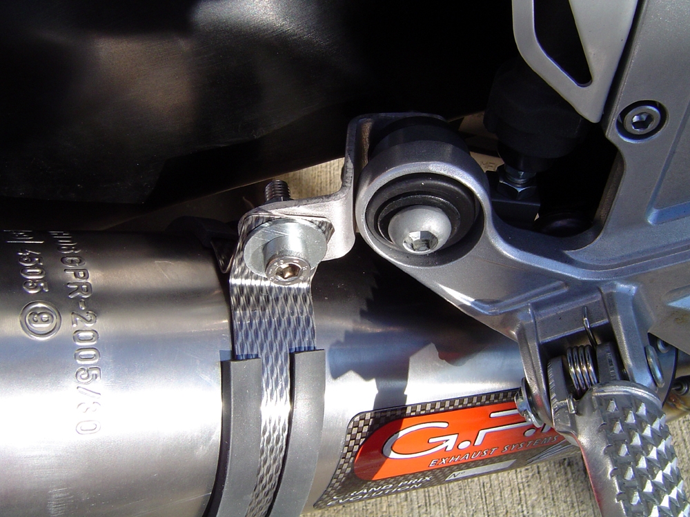 GPR exhaust compatible with  Honda Cbr 1000 Rr 2008-2011, Furore Poppy, Homologated legal slip-on exhaust including removable db killer and link pipe 