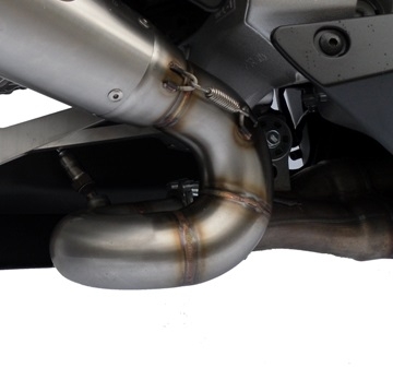 GPR exhaust compatible with  Honda Cbr 1000 Rr 2008-2011, M3 Black Titanium, Homologated legal slip-on exhaust including removable db killer, link pipe and catalyst 