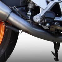 GPR exhaust compatible with  Honda Cbr 125 R 2011-2016, Gpe Ann. titanium, full system exhaust legal for UK and non-EU countries including removable db killer 