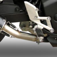 GPR exhaust compatible with  Honda Cbr 250 R 2010-2014, M3 Inox , Homologated legal slip-on exhaust including removable db killer, link pipe and catalyst 