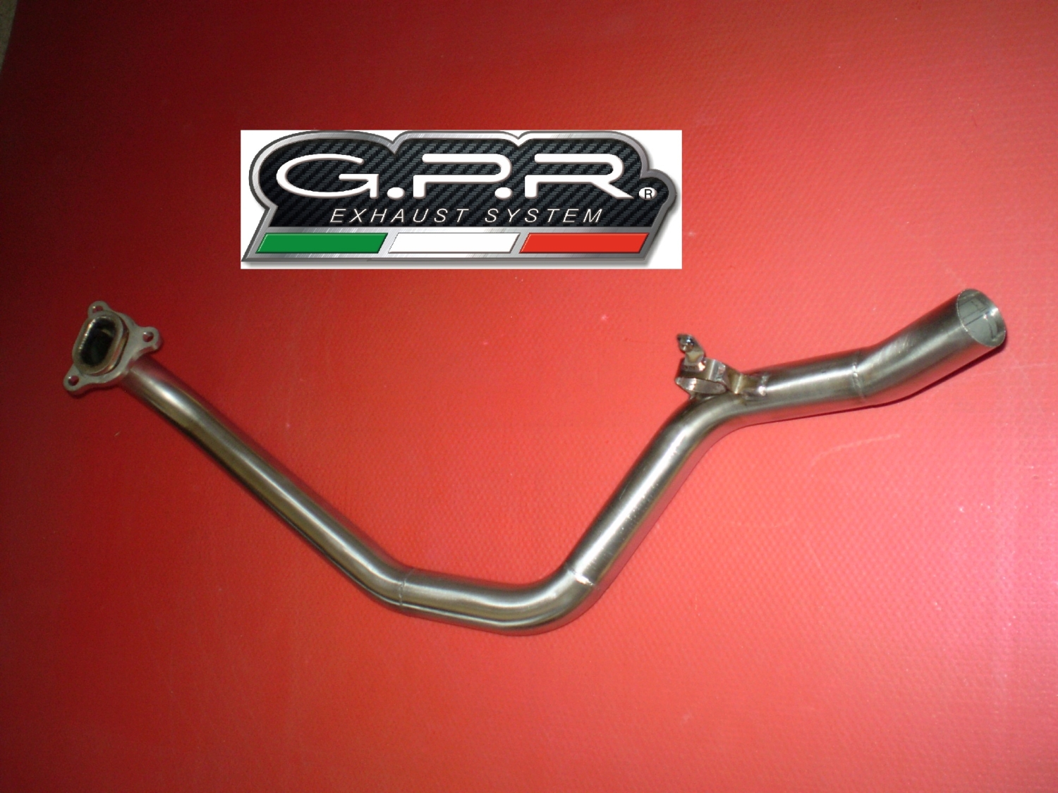 GPR exhaust compatible with  Honda Nc 700 X - S Dct  2012-2018, Decatalizzatore, Decat pipe 