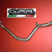 GPR exhaust compatible with  Honda Nc 700 X - S Dct  2012-2018, Decatalizzatore, Decat pipe 