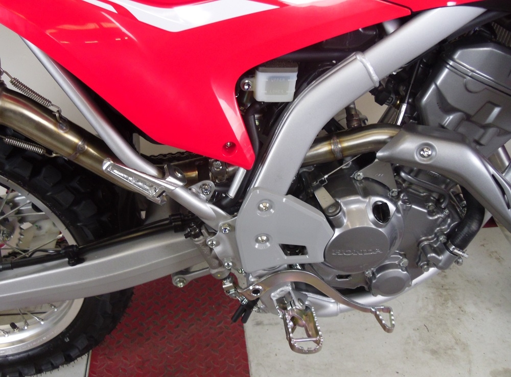 GPR exhaust compatible with  Honda Crf 250 M 2013-2016, Satinox, Homologated legal full system exhaust, including removable db killer and catalyst 