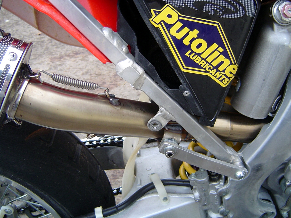 GPR exhaust compatible with  Honda Crf 450 R-RX 2005-2005, Furore Nero, Homologated legal full system exhaust, including removable db killer 