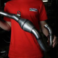 GPR exhaust compatible with  Gas Gas MC 450F 2024-2025, Pentacross FULL Titanium, Racing full system exhaust, including removable db killer/spark arrestor 