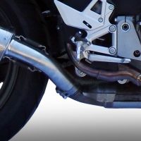 GPR exhaust compatible with  Honda Vfr 800 X Crossrunner 800  2011-2014, Albus Ceramic, Homologated legal slip-on exhaust including removable db killer and link pipe 