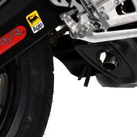 GPR exhaust compatible with  Derbi Gpr 125 2009-2010, Alluminio Ghost, Homologated legal full system exhaust, including removable db killer and catalyst 