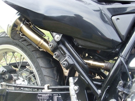 GPR exhaust compatible with  Suzuki Dr 125 - Sm 2008-2015, Furore Nero, Homologated legal slip-on exhaust including removable db killer, link pipe and catalyst 