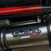 GPR exhaust compatible with  Artic Cat Wild Cat 1000  2012-2014, Deeptone Atv, Homologated legal slip-on exhaust including removable db killer and link pipe 