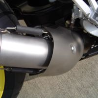 GPR exhaust compatible with  Bmw K 1300 Gt 2009-2011, Albus Ceramic, Homologated legal slip-on exhaust including removable db killer and link pipe 