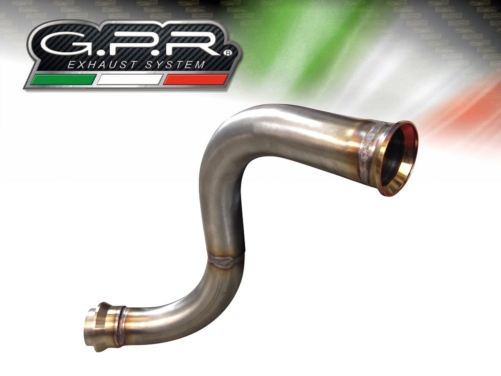 GPR exhaust compatible with  Ktm Rc 390 2022-2024, Decatalizzatore, Decat pipe 