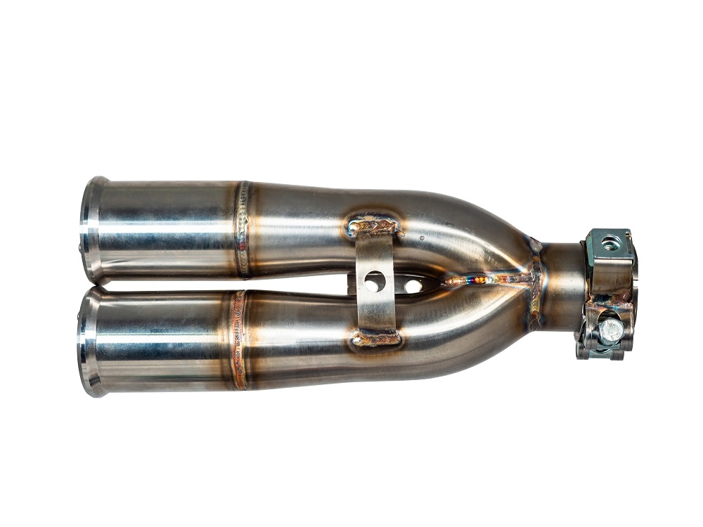 GPR exhaust compatible with  F.B. Mondial Hps 300 Pagani 2021-2022, F205, Homologated legal slip-on exhaust including removable db killer and link pipe 