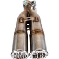 GPR exhaust compatible with  Zontes Zx 310 2018-2020, F205, Homologated legal slip-on exhaust including removable db killer and link pipe 