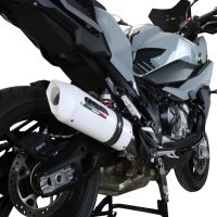 GPR exhaust compatible with  Bmw S 1000 XR -M  2020-2024, Albus Evo4, Homologated legal slip-on exhaust including removable db killer and link pipe 