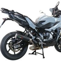 GPR exhaust compatible with  Bmw S 1000 XR -M  2020-2024, M3 Black Titanium, Homologated legal slip-on exhaust including removable db killer and link pipe 