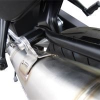 GPR exhaust compatible with  Bmw F 800 Gt 2012-2016, Powercone Evo, Homologated legal slip-on exhaust including removable db killer and link pipe 