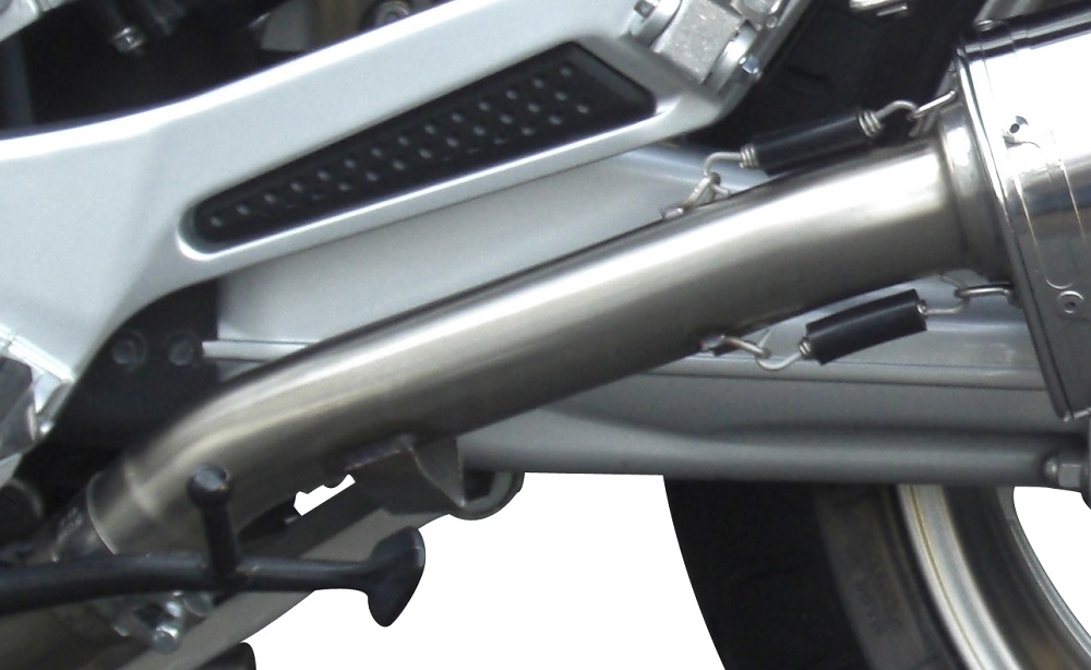 GPR exhaust compatible with  Yamaha Fjr 1300 2006-2016, Trioval, Dual Homologated legal slip-on exhaust including removable db killers, link pipes and catalysts 