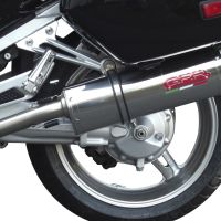 GPR exhaust compatible with  Yamaha Fjr 1300 2006-2016, Trioval, Dual Homologated legal slip-on exhaust including removable db killers, link pipes and catalysts 