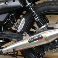 GPR exhaust compatible with  Moto Guzzi V7 III Special-Stone-Carbon 2017-2018, Vintacone, Racing full system exhaust  