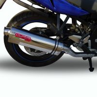 GPR exhaust compatible with  Suzuki Gs 500 E - F  1989-2007, Trioval, Homologated legal slip-on exhaust including removable db killer and link pipe 