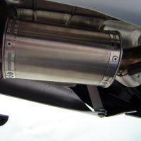 GPR exhaust compatible with  Suzuki Gsr 600 2006-2011, Alluminio Ghost, Homologated legal slip-on exhaust including removable db killer and link pipe 