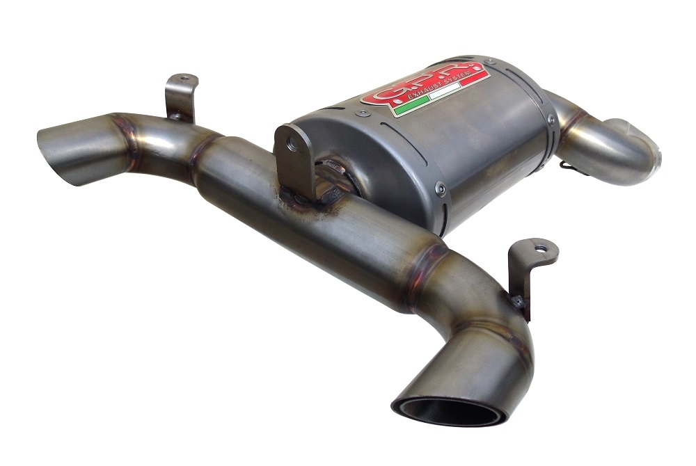 GPR exhaust compatible with  Suzuki Gsr 600 2006-2011, Alluminio Ghost, Homologated legal slip-on exhaust including removable db killer and link pipe 