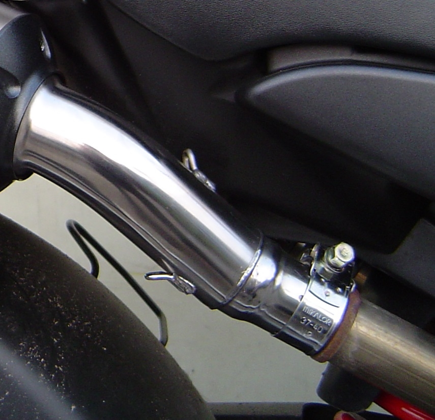 GPR exhaust compatible with  Honda Hornet 900 - Cb 900 F 2002-2005, Satinox , Dual Homologated legal slip-on exhaust including removable db killers and link pipes 