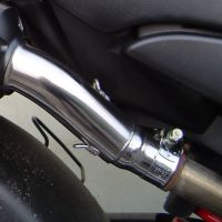 GPR exhaust compatible with  Honda Hornet 900 - Cb 900 F 2002-2005, Satinox , Dual Homologated legal slip-on exhaust including removable db killers and link pipes 