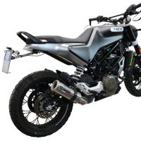 GPR exhaust compatible with  Husqvarna Vitpilen 401 2020-2020, M3 Inox , Homologated legal slip-on exhaust including removable db killer and link pipe 