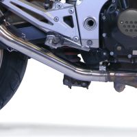 GPR exhaust compatible with  Kawasaki Z1000 2003-2006, Trioval, Dual Homologated legal slip-on exhaust including removable db killers and link pipes 