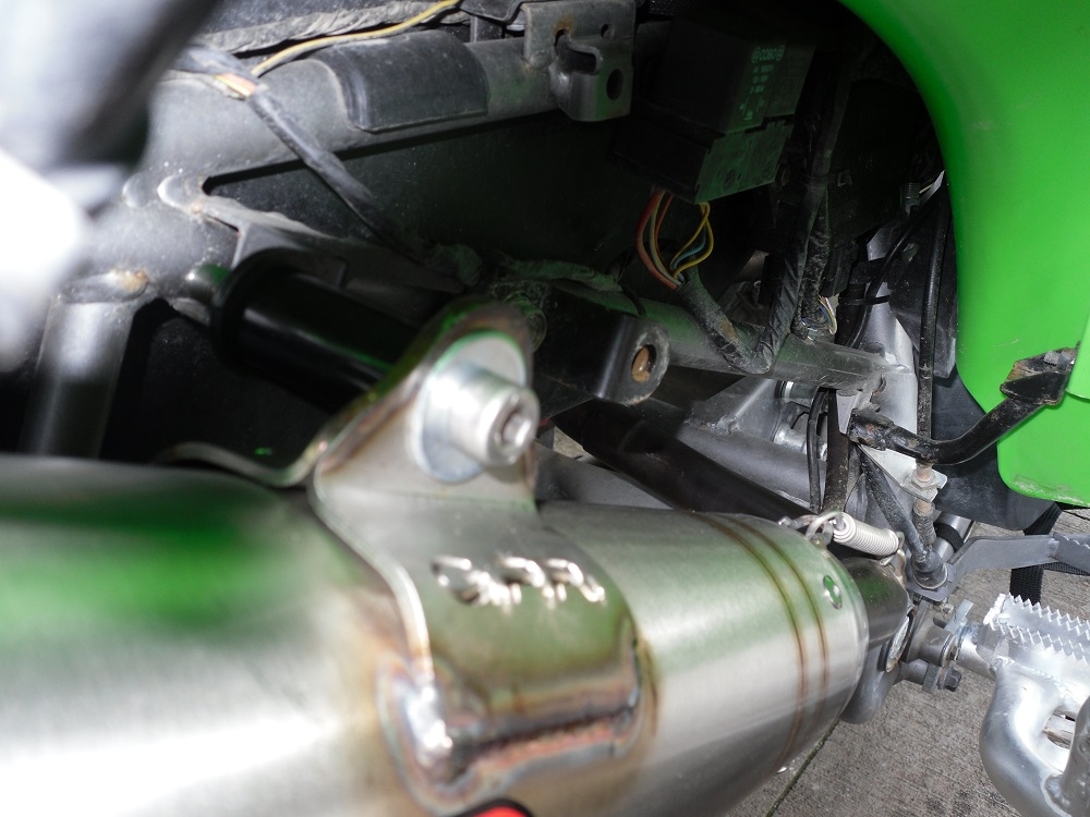 GPR exhaust compatible with  Kawasaki Kfx 700 2004-2011, Powercone Evo, Homologated legal full system exhaust including dual silencers and removable db killers 