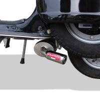 GPR exhaust compatible with  Lml Star 125 4 Tempi - 4 Strokes Genuine Stella  2010-2013, Alluminio, Homologated legal full system exhaust, including removable db killer and catalyst 