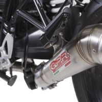 GPR exhaust compatible with  Bmw R Nine-T 1200 -Pure -Racer -Scrambler -Urban G-S 2013-2016, Powercone Evo, Homologated legal slip-on exhaust including removable db killer and link pipe 