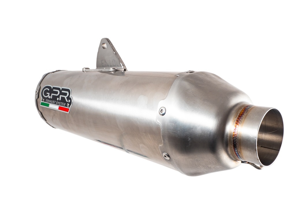 GPR exhaust compatible with  Gas Gas EC 450F 2021-2023, Pentacross Inox, Racing full system exhaust, including removable db killer/spark arrestor 