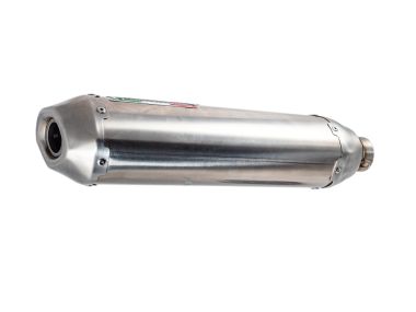 GPR exhaust compatible with  Yamaha Kodiak 700 2008-2014, PENTACROSS INOX, Homologated legal slip-on exhaust including removable db killer and link pipe 