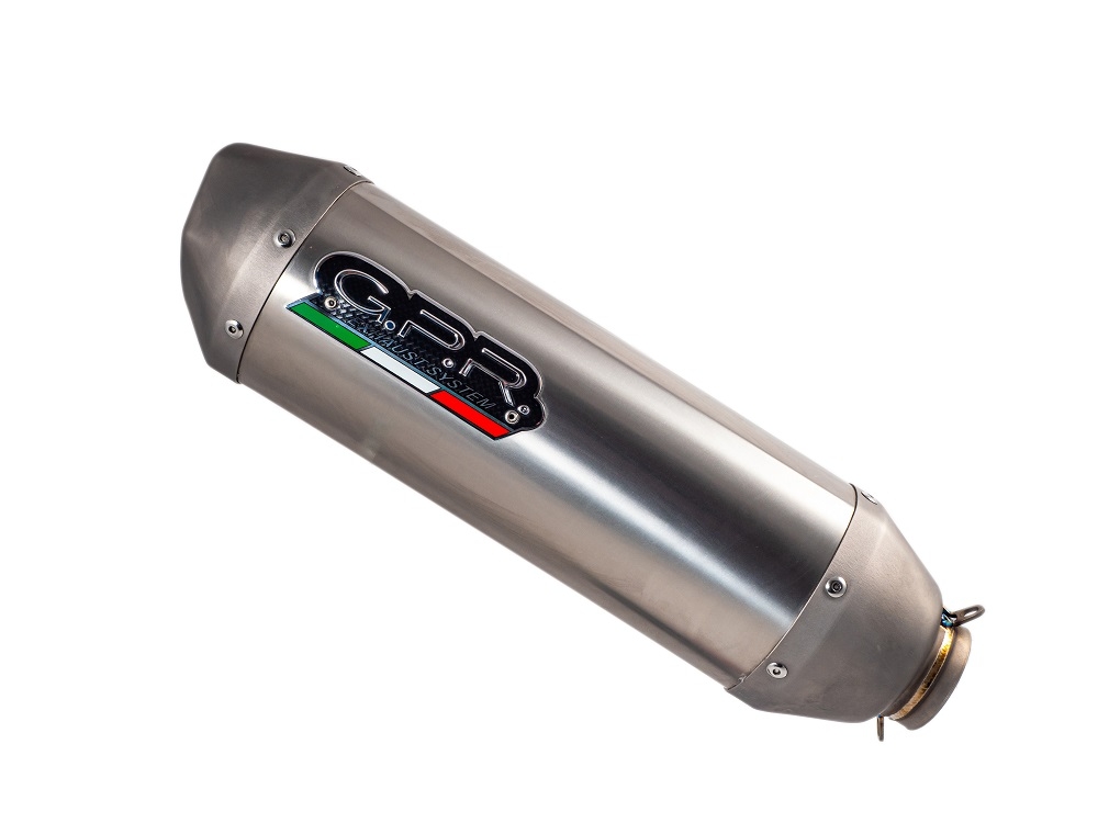 GPR exhaust compatible with  Gas Gas EX 250 F 2021-2023, Pentacross FULL Titanium, Racing full system exhaust, including removable db killer/spark arrestor 