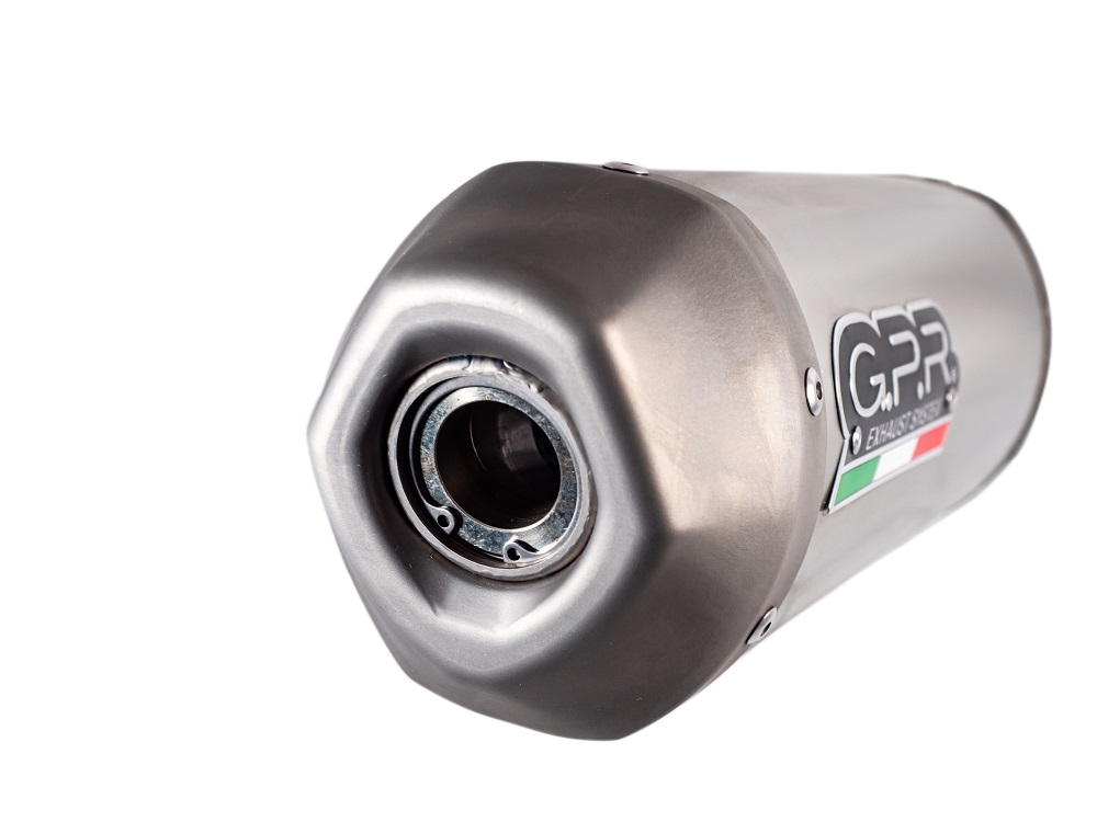 GPR exhaust compatible with  Gas Gas MC 450F 2024-2025, Pentacross FULL Titanium, Racing full system exhaust, including removable db killer/spark arrestor 