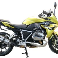 GPR exhaust compatible with  Bmw R 1250 R -Rs 2019-2020, Dual Inox, Homologated legal slip-on exhaust including removable db killer and link pipe 