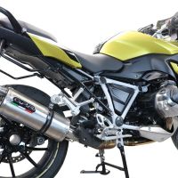 GPR exhaust compatible with  Bmw R 1250 R -Rs 2019-2020, Dual Inox, Homologated legal slip-on exhaust including removable db killer and link pipe 