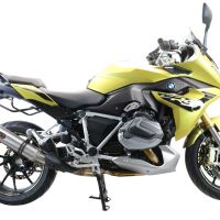 GPR exhaust compatible with  Bmw R 1250 R -Rs 2019-2020, M3 Inox , Homologated legal slip-on exhaust including removable db killer and link pipe 