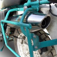 GPR exhaust compatible with  Bmw R 80 Gs 1980-1987, Vintacone, Homologated legal slip-on exhaust including removable db killer and link pipe 