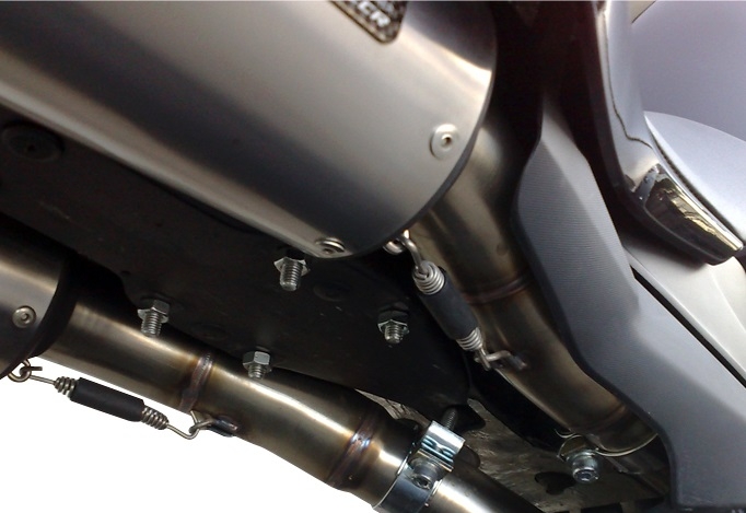 GPR exhaust compatible with  Yamaha Yzf 1000 R1  2007-2008, M3 Inox , Dual Homologated legal slip-on exhaust including removable db killers and link pipes 