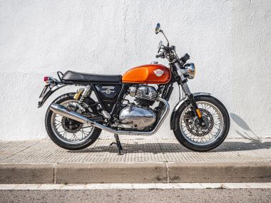 GPR exhaust compatible with  Royal Enfield Continental 650 2019-2020, Ultracone, Dual slip-on exhaust legal for UK and non-EU countries including removable db killers and link pipes 